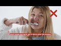 Helpful advice on how to brush your teeth