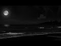 Ocean Waves: Sleep and Relaxing with Waves Sounds Under The Moon