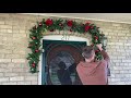 Outdoor Christmas Decorating - Christmas Planters, Window Boxes, Lights, & More! - Christmas Porch