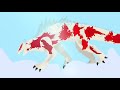 Evolved Godzilla Vs Shimo  (Sticknodes animation)