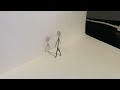 Animated walking stickman ( my first attempt, it will get better)