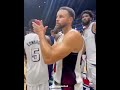 LEBRON & TEAM USA AFTER TONIGHTS FINAL FRIENDLY GAME WIN AGAINST GERMANY AT LONDON