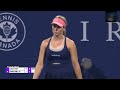 Danielle Collins SHUT YOUR MOUTH Maria Sakkari AMERICAN TENNIS STAR SNAPS WTA MONTREAL