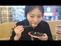 Conveyor Belt Sushi Mukbang That Surprised the Staff