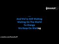 Waiting On The World To Change (Karaoke) - John Mayer