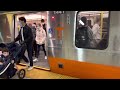 MBTA Orange Line CRRC 1400 series arriving at North Station