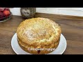 Cherry pie with cream soufflé! This cake melts in your mouth! Simple and very tasty!