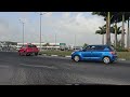 Driving in Barbados - Famous Roundabouts ABC Highway 4K