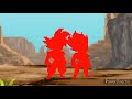 Thank you Akira toriyama♥️ Goku and Vegeta vs Beerus (sticknodes sprite animation)