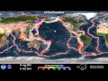 Animated map: all earthquakes of the past 15 years