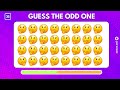 Find the ODD EMOJI - (Easy to Impossible)