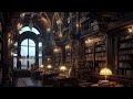 Relax & Unwind | Rain Outside The Royal Library Sound | Music For Relaxation & Stress Relief | ASMR