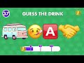 Guess The Drink By Emoji 🧃🥤 Quiz King
