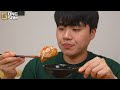 ASMR MUKBANG | fire noodle ramyeon, kimbap, kimchi recipe ! eating