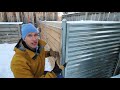 Building a Multibay Compost Bin with Metal [DIY Instructions]