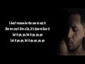 ANTH - Let It Go (Lyrics)