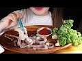 ASMR LIVE OCTOPUS 힘 빠짝빠짝 싱싱한 산낙지 / 접시도 들어올리겠 / 아직도 여전히 쌩쌩한 산낙지 ASMR MUKBANG