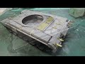 ロシアの戦車、「 T-80U 」（1:35）を製作しました。