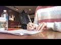 1hr real time STUDY WITH ME at Starbucks ☕️｜cafe background noise 和我一起学习吧｜实时学习陪伴｜勉強しましょう！ 勉強風景