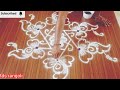 flower rangoli design with 5*3 dots//daily rangoli...