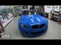BUILDING a SALVAGE BMW E92 335i in 13 minutes