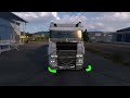 Tuned Daf XF|Digital mirror|Bitola -Serres|ets2(1.49) gameplay in full HD|pxnv9 steering wheel