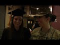 Navy lieutenant surprises sister at Florida State graduation