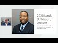 2024 Lynda D. Woodruff Lecture by Julian L. Magee, PT, DPT, ATC