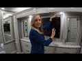 Couple LIVES in this LUXURY MOTORHOME (Full RV Tour) 2023 American Coach Dream 45A