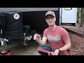 How To Store A Weight Distribution Hitch On Your RV - DIY HITCH STORAGE!