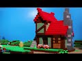 Attack Pillager Outpost - Villagers vs Evoker | LEGO Minecraft Animation