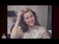 Vintage 1940s Beauty Routine: in Amazing 4K Color