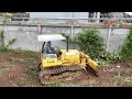 WoW.! Perfectly Project, Land Clearing Brush and Forest Using KOMATSU D31P Dozer