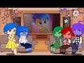 Past Inside Out react to the new emotions // SPOILERS // •gummybears