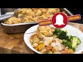 Chicken Casserole & Crispy Dumplings