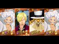 6★ Onigashima Sanji Gameplay || One Piece Bounty Rush