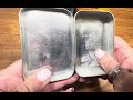 SOLD Video 9. Tins