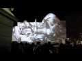 (Japan) Sapporo Snow Festival 2017: Star Wars sculpture projection