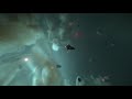 Star Citizen: Javelin Destroyer Firing Main Battery (Full Battle)