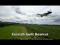 RC f8f Bearcat - in-flight chase footage.