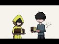 Mono and Six: short animated COMICS part 6 │ Little Nightmares