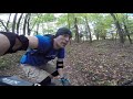 Klein Mantra Pro Blue Koi bicycle flying on the east side trails at Rider Park PA on 9/28/19