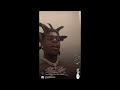 KODAK BLACK LIVE ON INSTAGRAM AFTER BEING BOND OUT OUT OF JAIL!!( 1-1-21)
