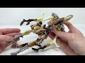 Transformers Kingdom Deluxe Class WINGFINGER & FOSSILIZER COMBINED MODE Review