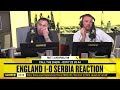 England Callers React To England's Performance Against Serbia 😡🔥