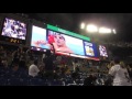 Michael Phelps Gold Medal 200M IM at the Ravens v. Carolina Pre Season Game