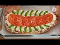 Bread pizza. Quick and easy