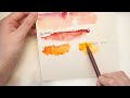 Choosing colors for urban sketching watercolor palette👩‍🎨and how i use them in my paintings🎨