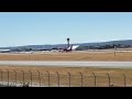 AirAsia A320 Arrives on Runway 03 at Perth Airport