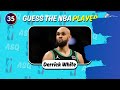 GUESS THE NBA PLAYER BY THEIR CLUB + JERSEY NUMBER